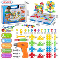 310 Pcs Drilling Mosaic Puzzle Toys, Best Popular Educational Fat Brain Toys For Kids