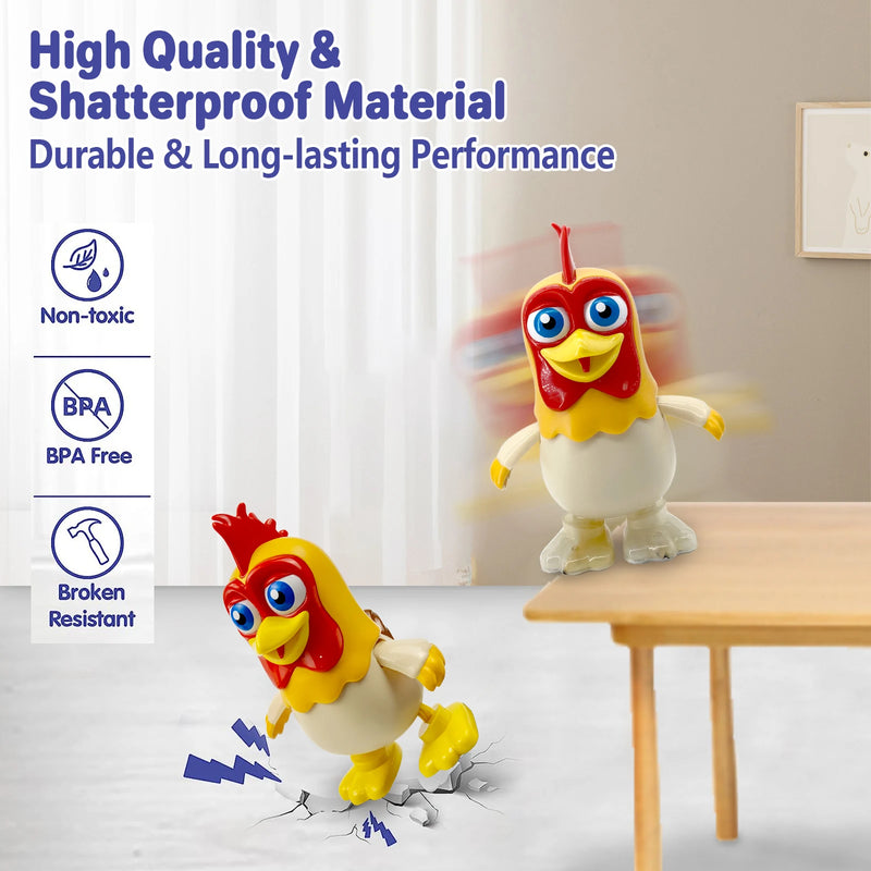 Dancing Chicken Baby Toys Bartolito Toddlers Toys La Granja de Zenon with Music Kids Interactive Early Learning Educatio