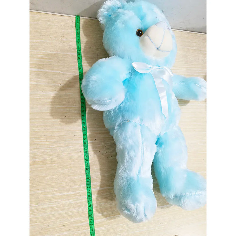Luminous Teddy Bear, 32-50cm Creative Light Up LED Stuffed Animals Plush Toy Colorful Glowing Teddy Bear Christmas Gift for Kid