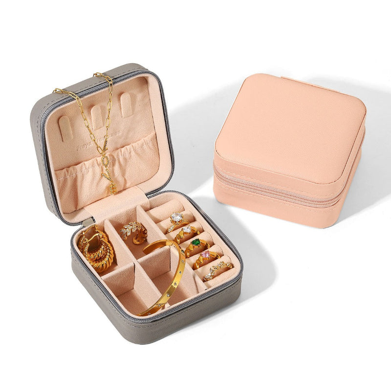 DELUXE JEWELRY CASE PINK