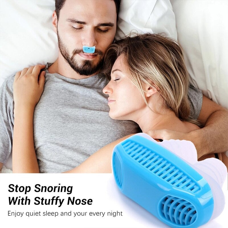 Maskless Micro CPAP Anti Snoring, Hoseless Sleep Apnea Device Noisy