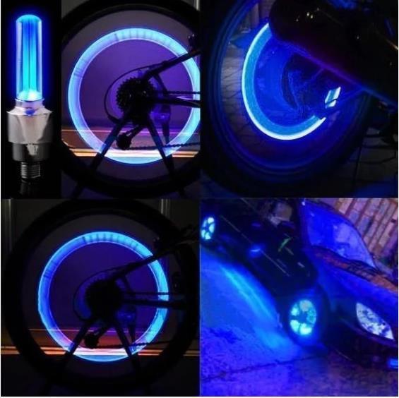 Waterproof Led Wheel Lights, For Cars, Bicycles, Motocycles, Bikes