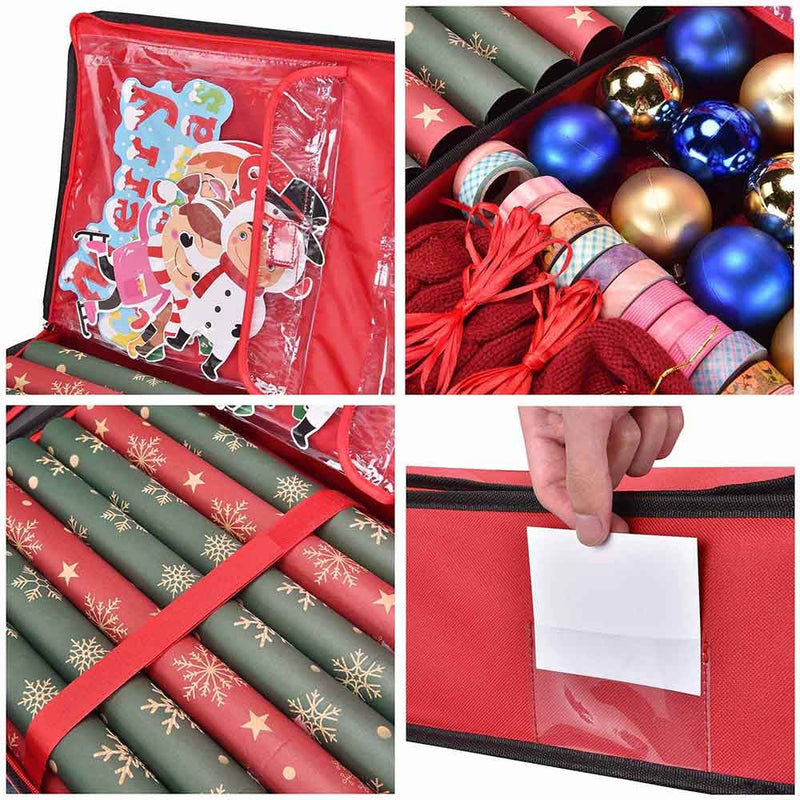 Wrapping Paper Gift Storage Organizer 41"x13"x5"