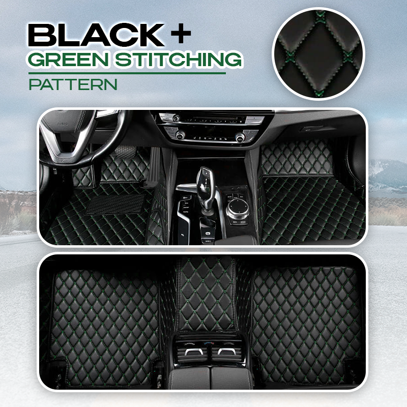 Luxury Premium Floor Mats Universal Fit for Cars, SUVs, and Trucks, Alex Heavy Duty Toyota, Ford, Mercedes Upgrade