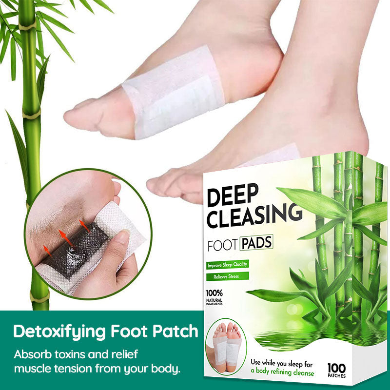 100Pcs Takesumi Detox Foot Pads, deep cleansing foot pads