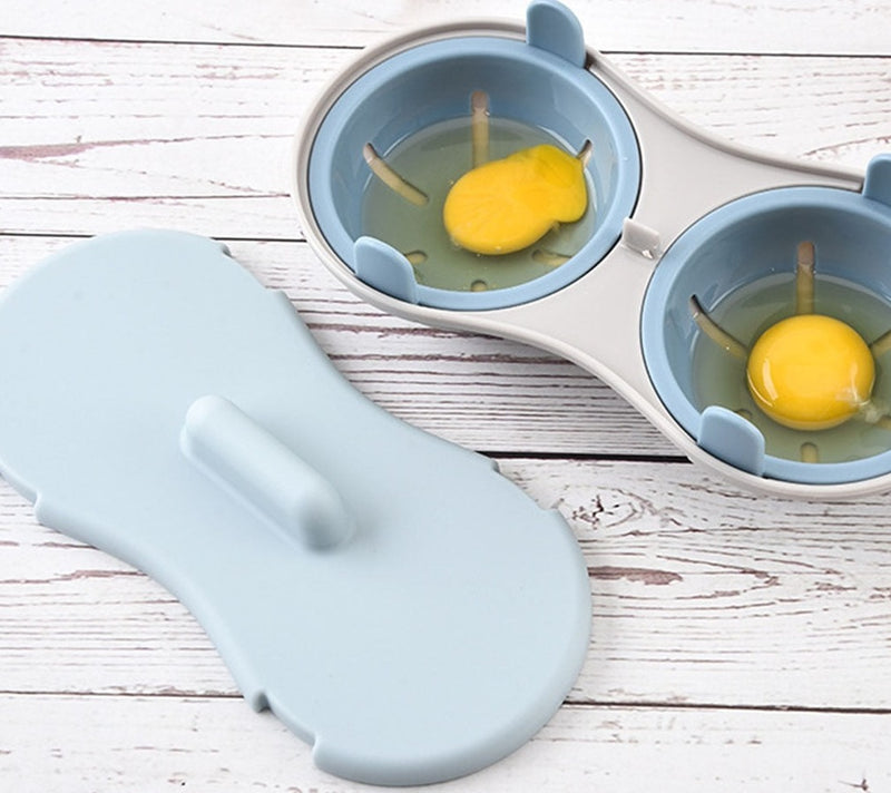 Edible Silicone Drain Egg Boiler Set