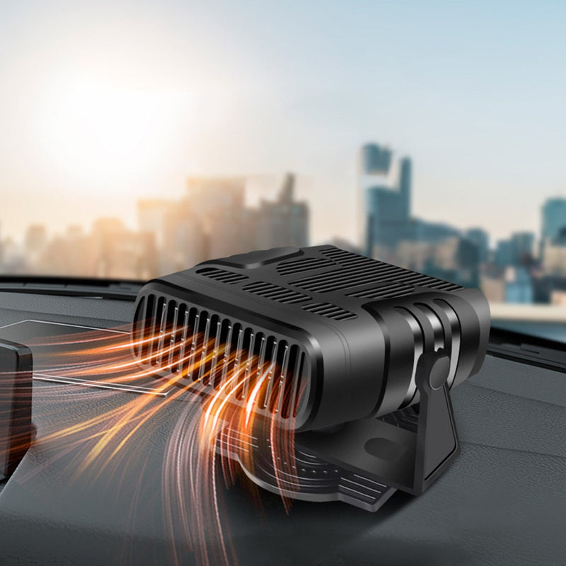 12V 24V Portable Car Heater - Defrost Windshield Snow Low Watt Automotive Space Heater For RV Winter