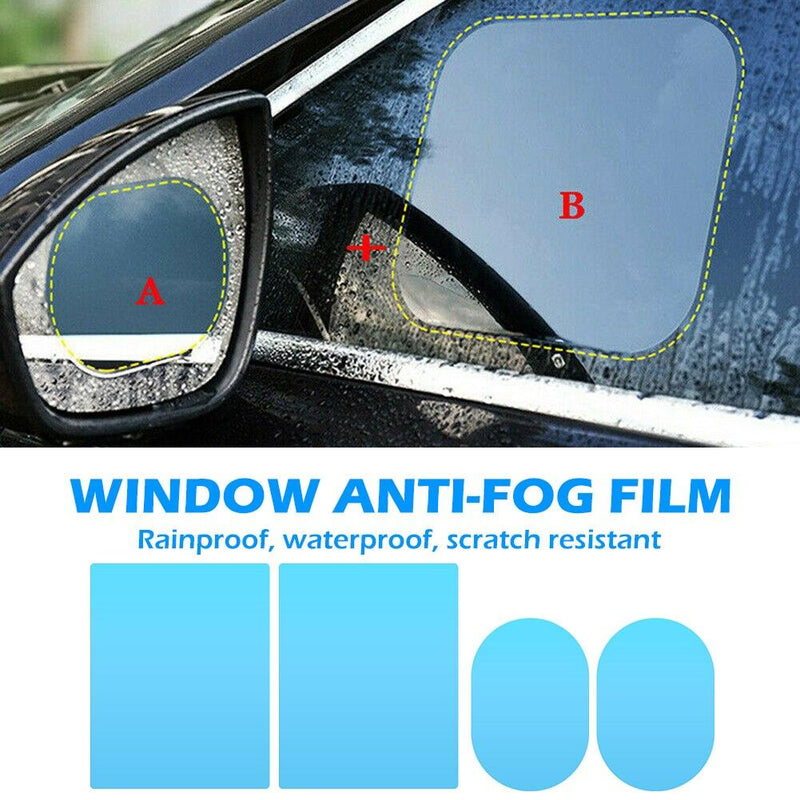 Waterproof Anti-fog Rain film | Car Mirror Protective Film Anti Fog Film Anti Water