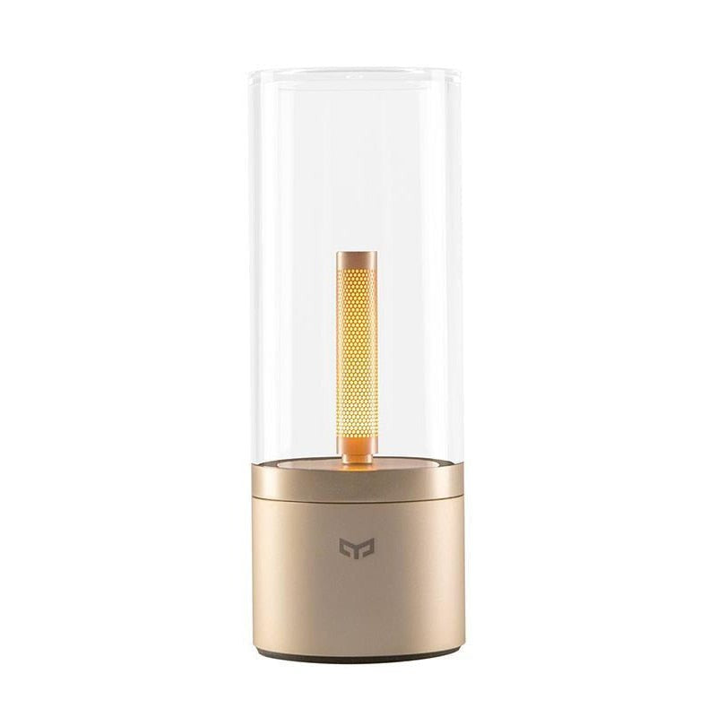 Smart Bedside Candle Lamp Table Lamp Rotate & Spin Control Dimmable 1800K Yellow Night Light glow for Bedroom