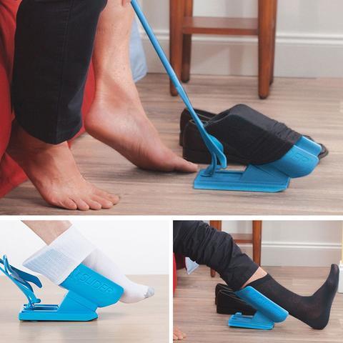 Sock Slider Aid Kit Helper, Socks Lifter Assistance For Seniors As Seen On TV Easy Take Off & On Without Bending
