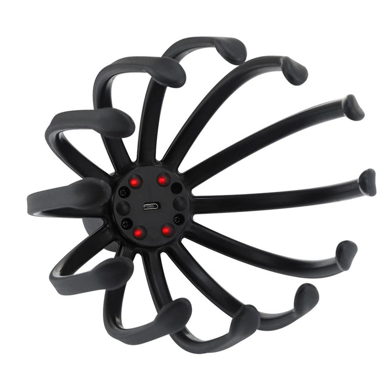 Electric Octopus Claw Massager Stress Relief Therapeutic Head Scratcher