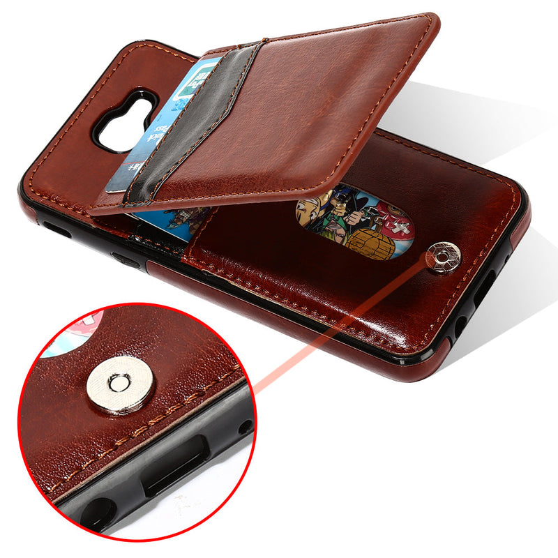 Luxury Retro PU Leather Card Slot Holder Stand Cover Case For Samsung Note 10 pro S10 plus S10 lite S10 Note 9 8 S9 S8 Plus
