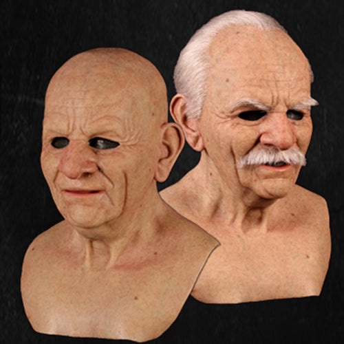 Metamorphose Mask (Another Me - The Elder Man) Old man mask for Halloween