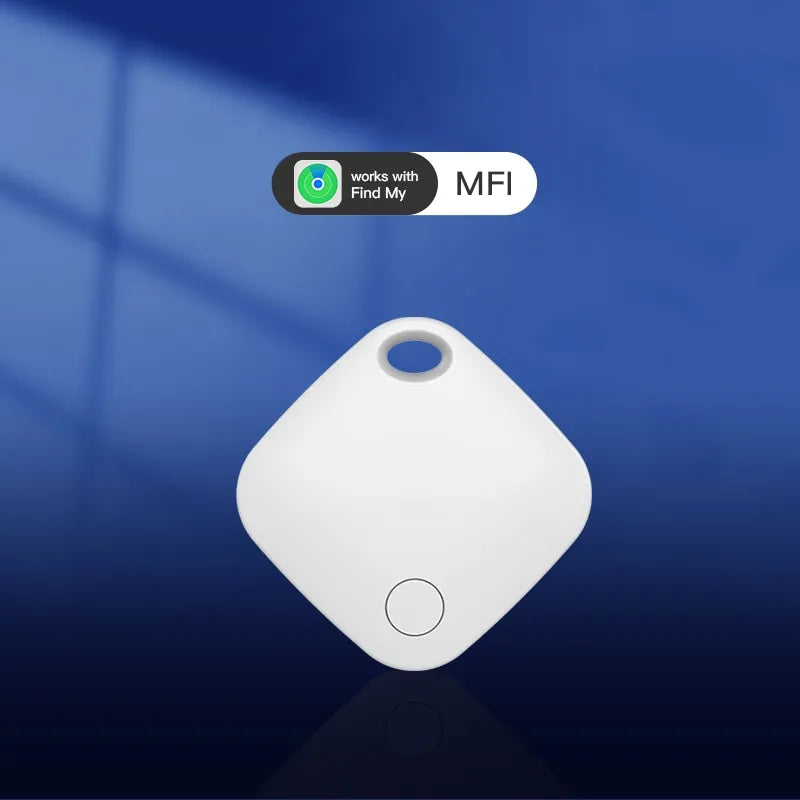 Smart Bluetooth Tracker Works with Find My APP Anti Lose Reminder Device for Iphone Tag Replacement Locator MFI Rated