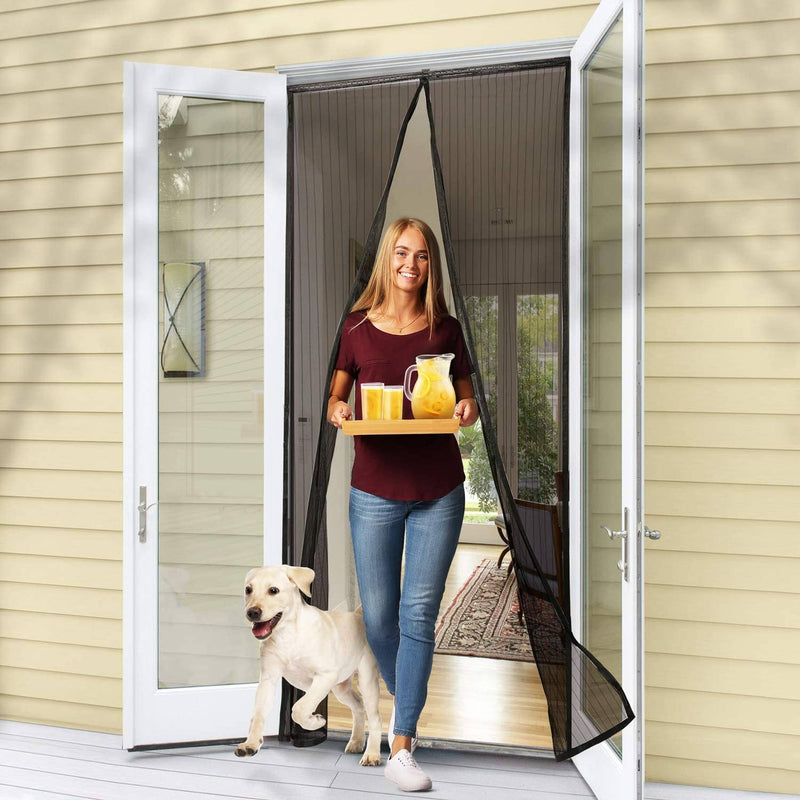 SnapMesh | Magnetic Screen Door Closure, Dog Fence Gate, Mosquito & Bugs curtain