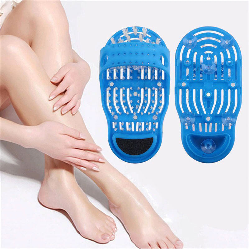 SpaSlippers Awesome Foot Scrubber, Exfoliating Sandal Brush