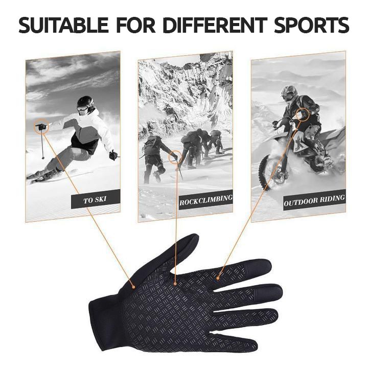 Thermal Gloves | Unisex Touch Screen Winter Gloves For Men & Women, Thin Heated Gloves For Outdoor Work