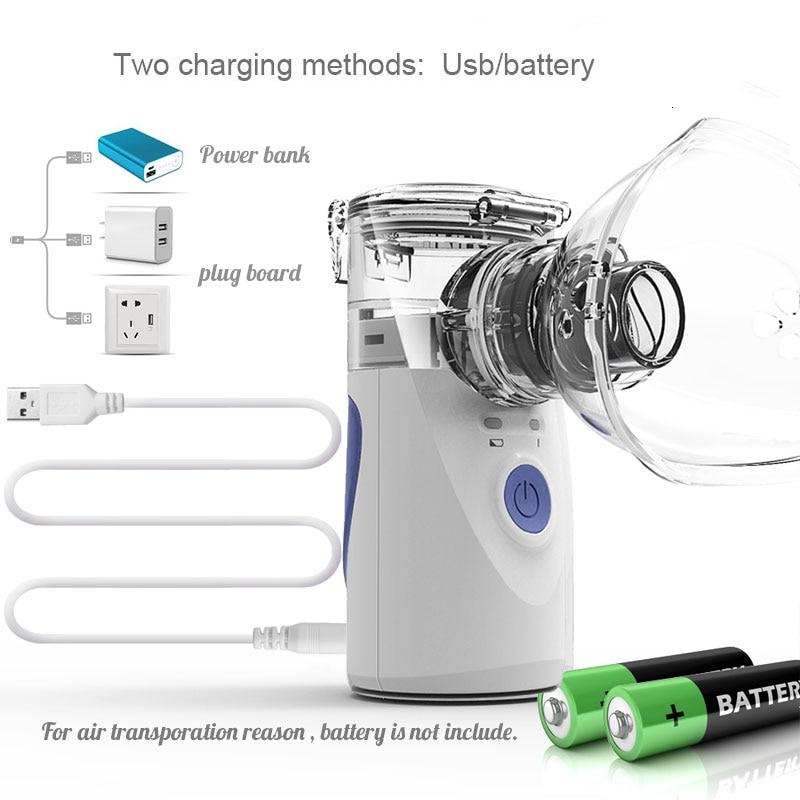 Portable Handheld Nebulizer - Alleviate Asthma & Respiratory Symptoms Mist Inhaler and Atomizer SP