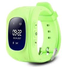 INFATUAT- Gift Store  kids watch Green GPS Smart Safety Watch For Kids
