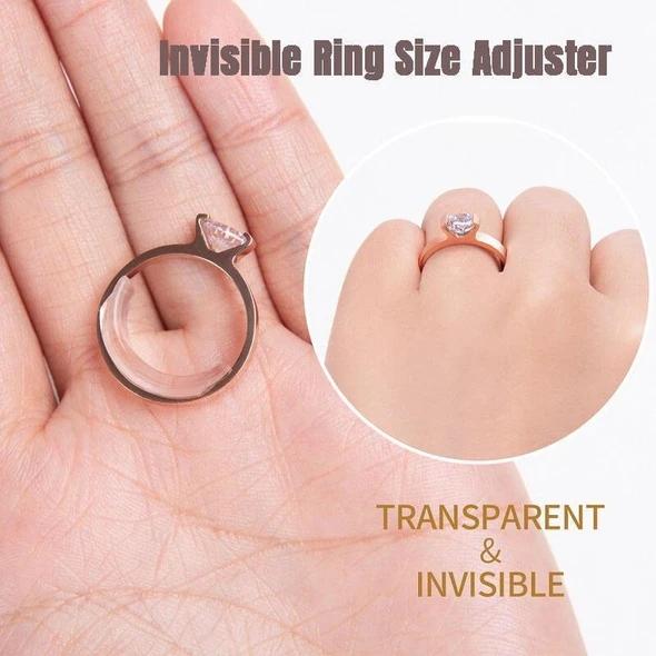 Ring Re-sizer 8/12/34 Set Silicone Invisible Ring Size Adjuster Guard Tightener Resizing Jewelry Tools Resizer Loose Rings