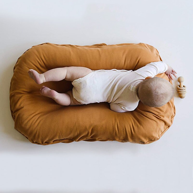 Cushioned Nest Sleep Pillow, Infant Lounger, Baby Registry, Shower Gift, Newborn Essentials Bed