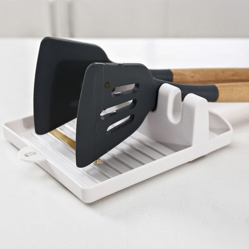 Kitchen And Grill Utensil Holder- Heat resist Kitchen drip pad, Spoon Rest Utensil