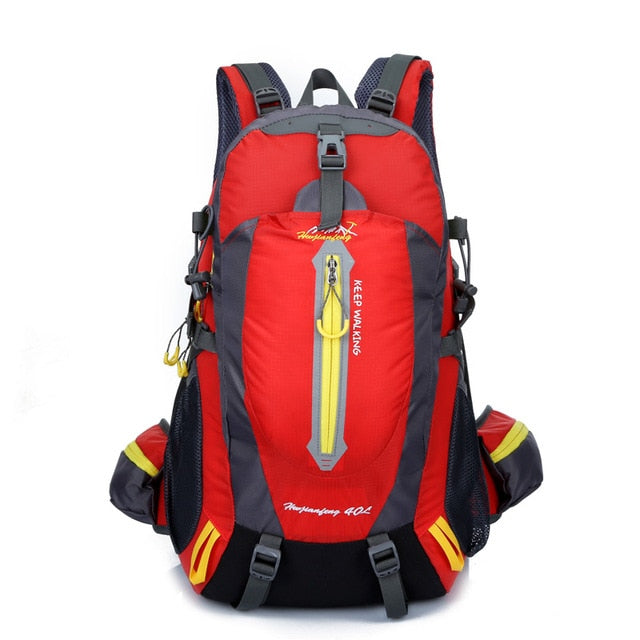 Outdoor Waterproof Backpack 40L, Dry Climbing Bag For Camping, Hiking Kayaking- For Women & Men