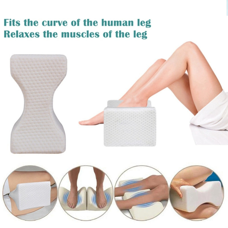 Orthopedic Memory Foam Knee Wedge Pillow, Wedge Pillow For Under Knees, Between Legs Pillow