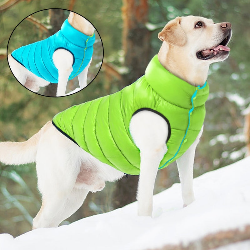 Waterproof Airyvest Dog Jacket Vest Warm Dog Clothes for Winter Cold Weather Pet Gift Coat Poppy Sweater Glowing