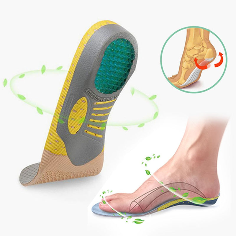 Comfort Orthopedic Insoles- High Arch Insoles For Plantar fasciitis, Feet pain, height & work boots