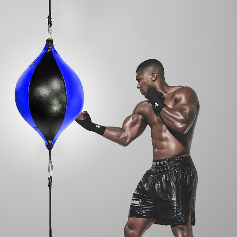 Speed Punching Ball, Double End Speed Bag- Boxing Reflex Ball, Boxing Punch Speed Bag Bladder Training Home For Kids, Men & Women.
