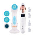 Facial Skin Ultrasonic Scrubber Blackhead Ance Remover Deep Cleansing Brush Anti Wrinkle Silicone Beauty Machine EMS Face Skin Care