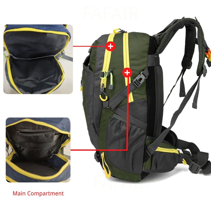 Waterproof Backpack 40l, Dry Bag Backpack, Water Resistant Backpack, Hiking, Fishing , For Summer, For Laptop, For College, For Women & Men