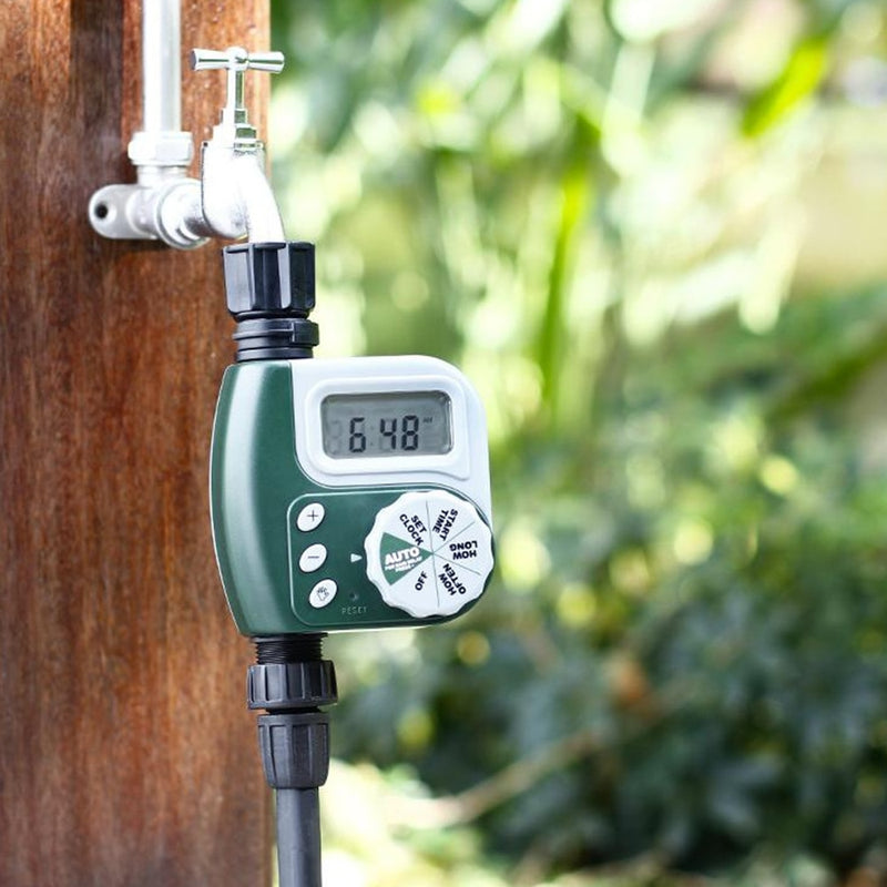 Watering Timer, Programable Garden Irrigation, Automatic Hose Sprinkler Timer 1/2 outlet
