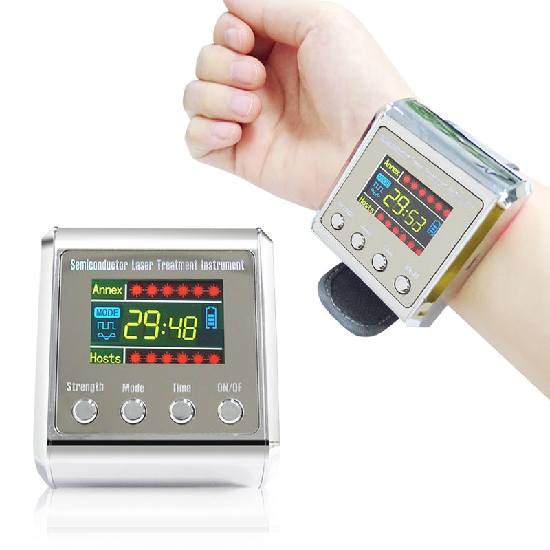 Blood Pressure Watch Therapy, Hypertension Laser Therapy Watch, lowering Blood Pressure, Pulmonary Hypertention, Smart Blood Pressure Monitor