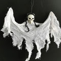 Halloween Hanging Skull Head Ghost Haunted House Escape Plastic Horror Props Ornament Party Decorations for Home Terror Scary