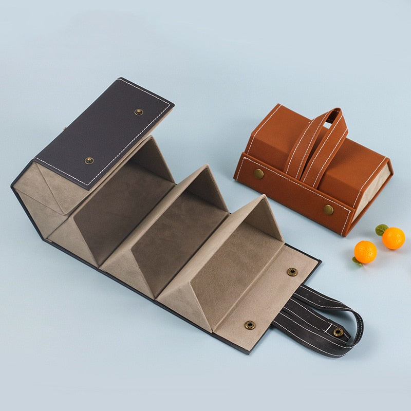 Multi Sunglasses Case, Glasses Organizer | Portable & Foldable Case Holder Travel Box
