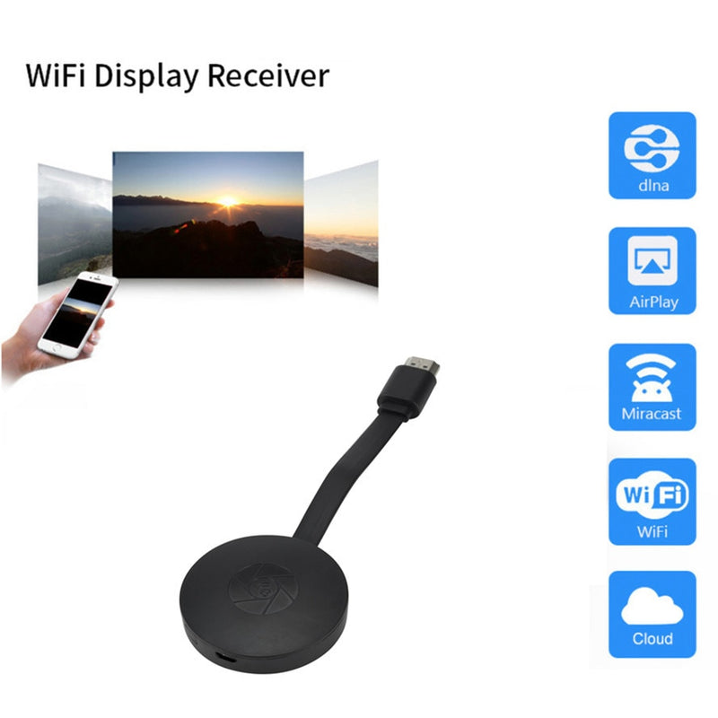 Ultimate HDMI Wireless Display Receiver, WiFi Dongle TV Stick, 1080P 4K Display, Phone Cast, for iOS/Android Chromecast YouTube