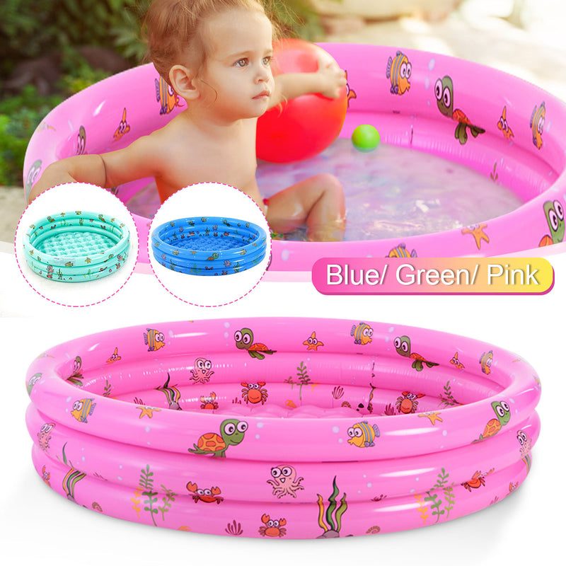 Garden Round Inflatable Baby Swimming Pool, Portable Inflatable Child/Children Little Pump Pool,Kiddie Paddling Pool Indoor